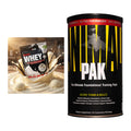 Basis-Set: Sinob Honest Whey+ + Universal Animal Pak 44 Serv. – alle enthaltenen Artikel