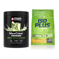 Basis-Set: MaxiNutrition MaxClear 100% Clear + Olimp Iso Plus – alle enthaltenen Artikel