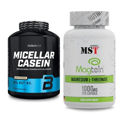 Basis-Set: BioTech Micellar Casein + MST Magnesium L-Threonate Magtein – alle enthaltenen Artikel