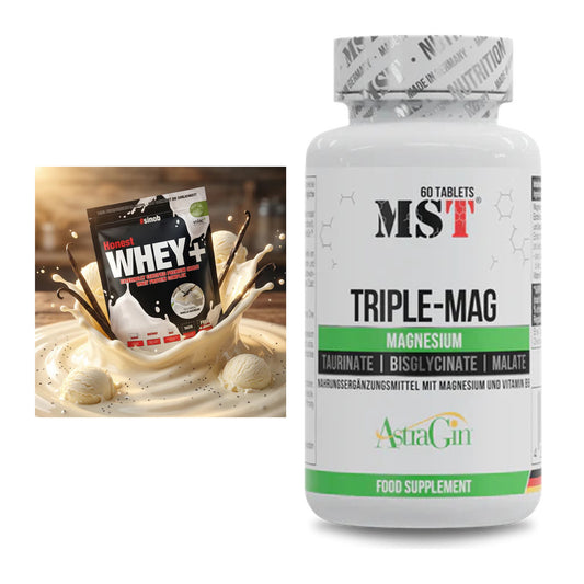 Basis-Set: Sinob Honest Whey+ + MST Tripple Mag – alle enthaltenen Artikel