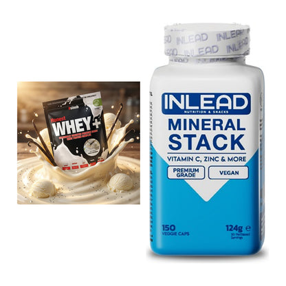 Basis-Set: Sinob Honest Whey+ + INLEAD Mineral Stack – alle enthaltenen Artikel