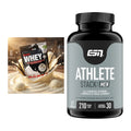 Basis-Set: Sinob Honest Whey+ + ESN Athlete Stack:MEN – alle enthaltenen Artikel