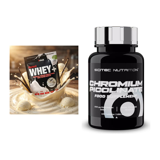 Basis-Set: Sinob Honest Whey+ + Scitec Chromium Picolinate – alle enthaltenen Artikel
