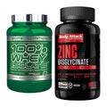 Basis-Set: Scitec Whey Isolate + Body Attack Zink Bisglycinate – alle enthaltenen Artikel
