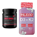 Basis-Set: Body Attack Whey Amino Gold + INLEAD Vitamin D3 + K2 – alle enthaltenen Artikel