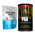 Basis-Set: BioTech 100% Pure Whey + Universal Animal Pak 44 Serv. – alle enthaltenen Artikel