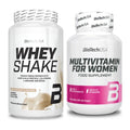 Basis-Set: BioTech Whey Shake + BioTech Multivitamin für Frau 60 – alle enthaltenen Artikel