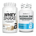 Basis-Set: BioTech Whey Shake + BioTech Calcium Zinc Magnesium 100 – alle enthaltenen Artikel