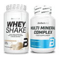 Basis-Set: BioTech Whey Shake + BioTech Multi Mineral Complex 100 – alle enthaltenen Artikel