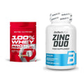 Basis-Set: Scitec 100% Whey Protein + BioTech Zinc Duo – alle enthaltenen Artikel