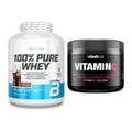 Basis-Set: BioTech 100% Pure Whey + Sinob Vitamin C Calcium Ascorbate – alle enthaltenen Artikel