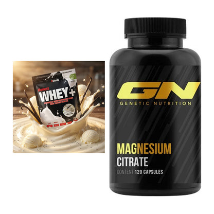 Basis-Set: Sinob Honest Whey+ + GN Magnesium Citrate – alle enthaltenen Artikel