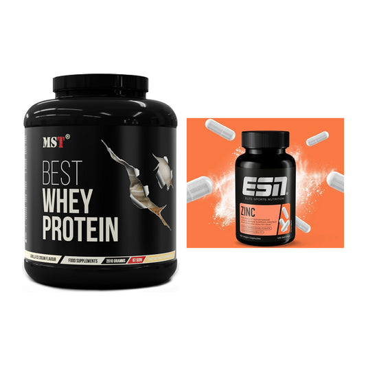 Basis-Set: MST Best Whey Protein + ESN Zinc – alle enthaltenen Artikel