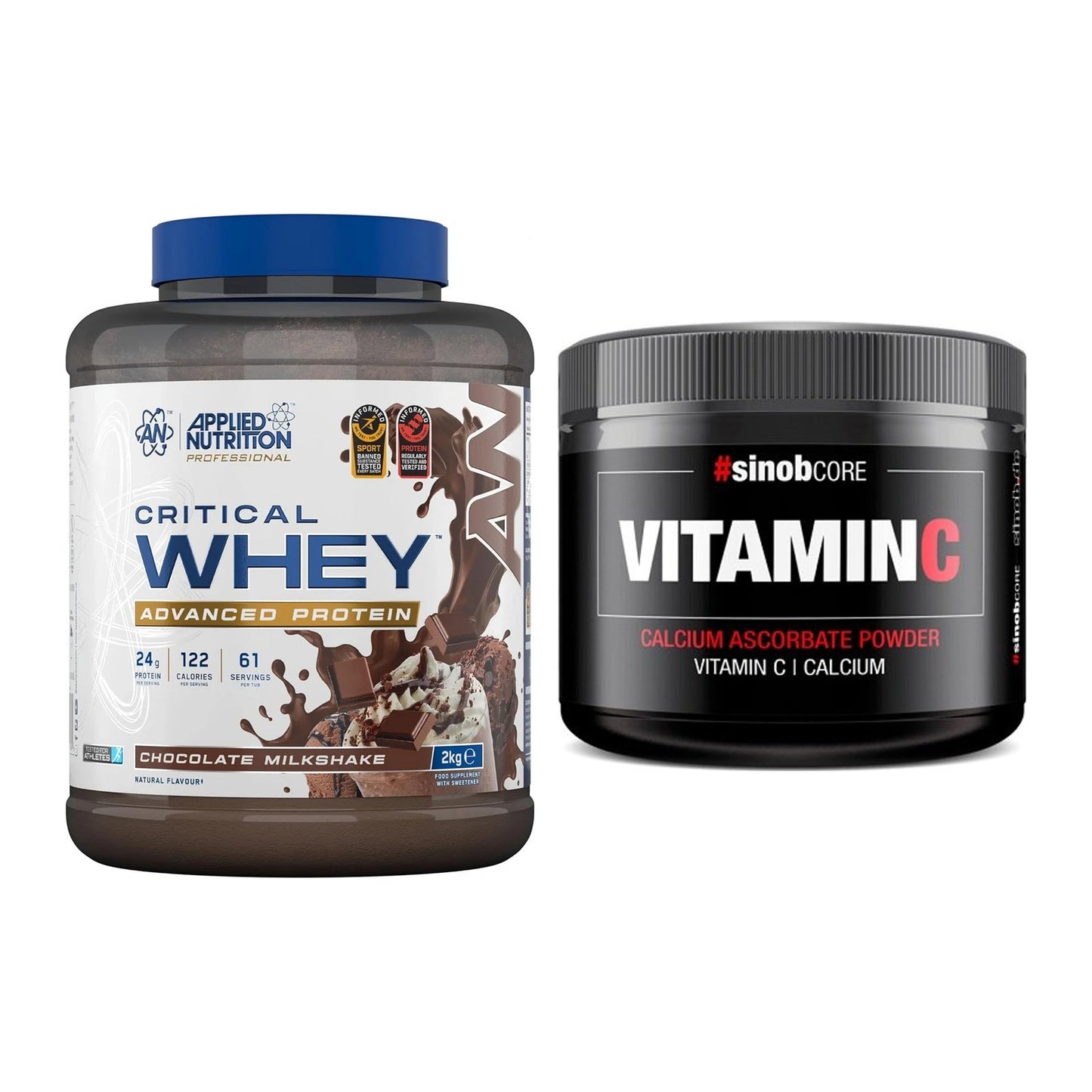 Basis-Set: Applied Nutrition Critical + Sinob Vitamin C Calcium – alle enthaltenen Artikel