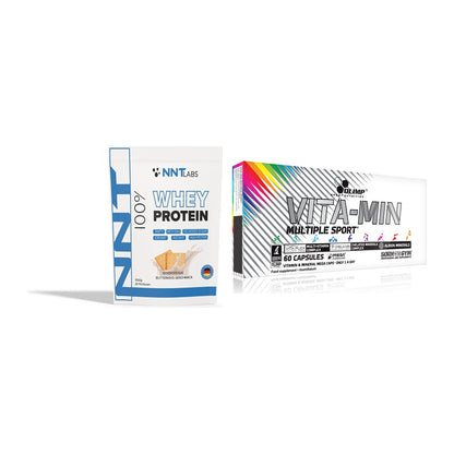 Basis-Set: NNT Whey + Olimp Vita-Min Multiple Sport – alle enthaltenen Artikel