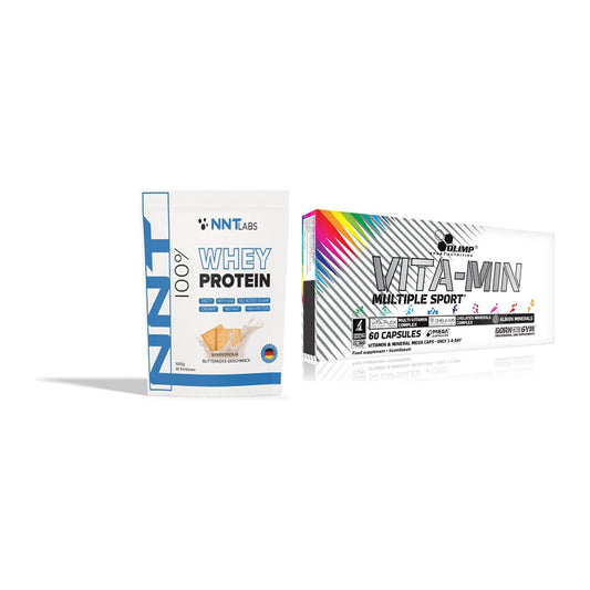Basis-Set: NNT Whey + Olimp Vita-Min Multiple Sport – alle enthaltenen Artikel