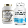 Basis-Set: Kevin Levrone Gold Whey + BioTech Calcium Zinc – alle enthaltenen Artikel