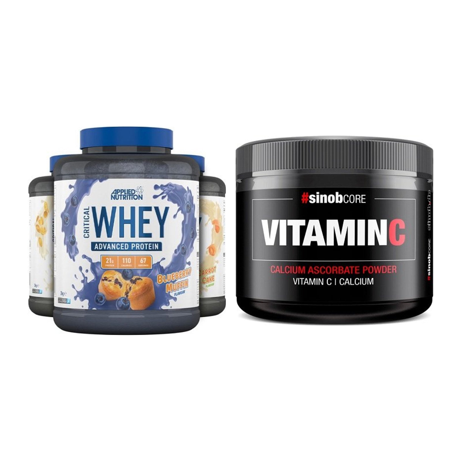 Basis-Set: Applied Nutrition Critical + Sinob Vitamin C Calcium – alle enthaltenen Artikel