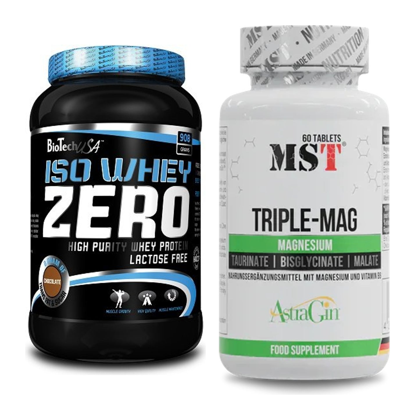 Basis-Set: BioTech Iso Whey Zero + MST Tripple Mag – alle enthaltenen Artikel