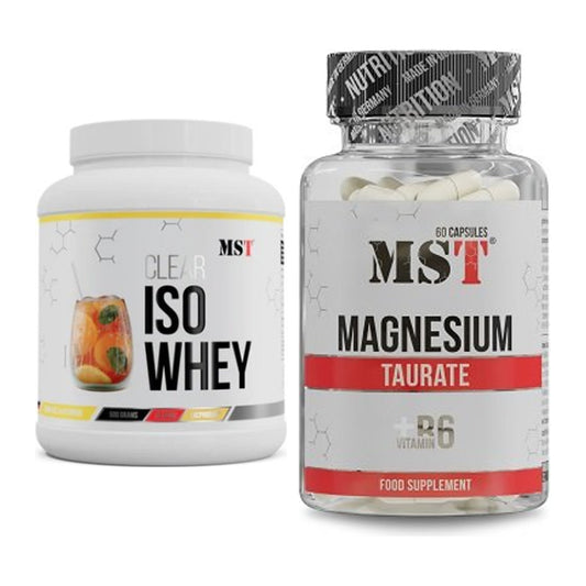 Basis-Set: MST Iso Clear + MST Magnesium Taurat – alle enthaltenen Artikel