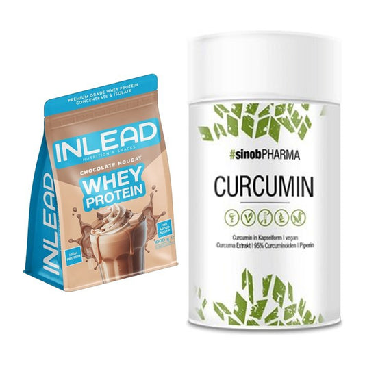 Basis-Set: INLEAD Whey Protein + Sinob Curcumin 95% – alle enthaltenen Artikel