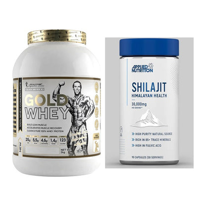 Basis-Set: Kevin Levrone Gold Whey + Applied Nutrition Shilajit – alle enthaltenen Artikel