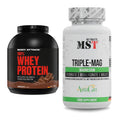 Basis-Set: Body Attack 100% Whey Protein + MST Tripple Mag – alle enthaltenen Artikel