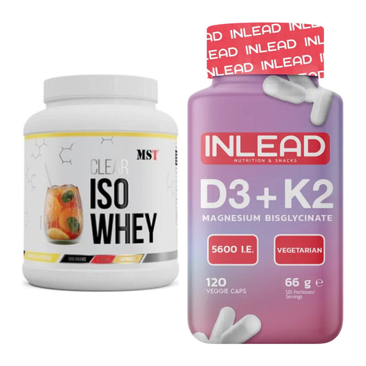 Basis-Set: MST Iso Clear + INLEAD Vitamin D3 + K2 + Magnesium – alle enthaltenen Artikel