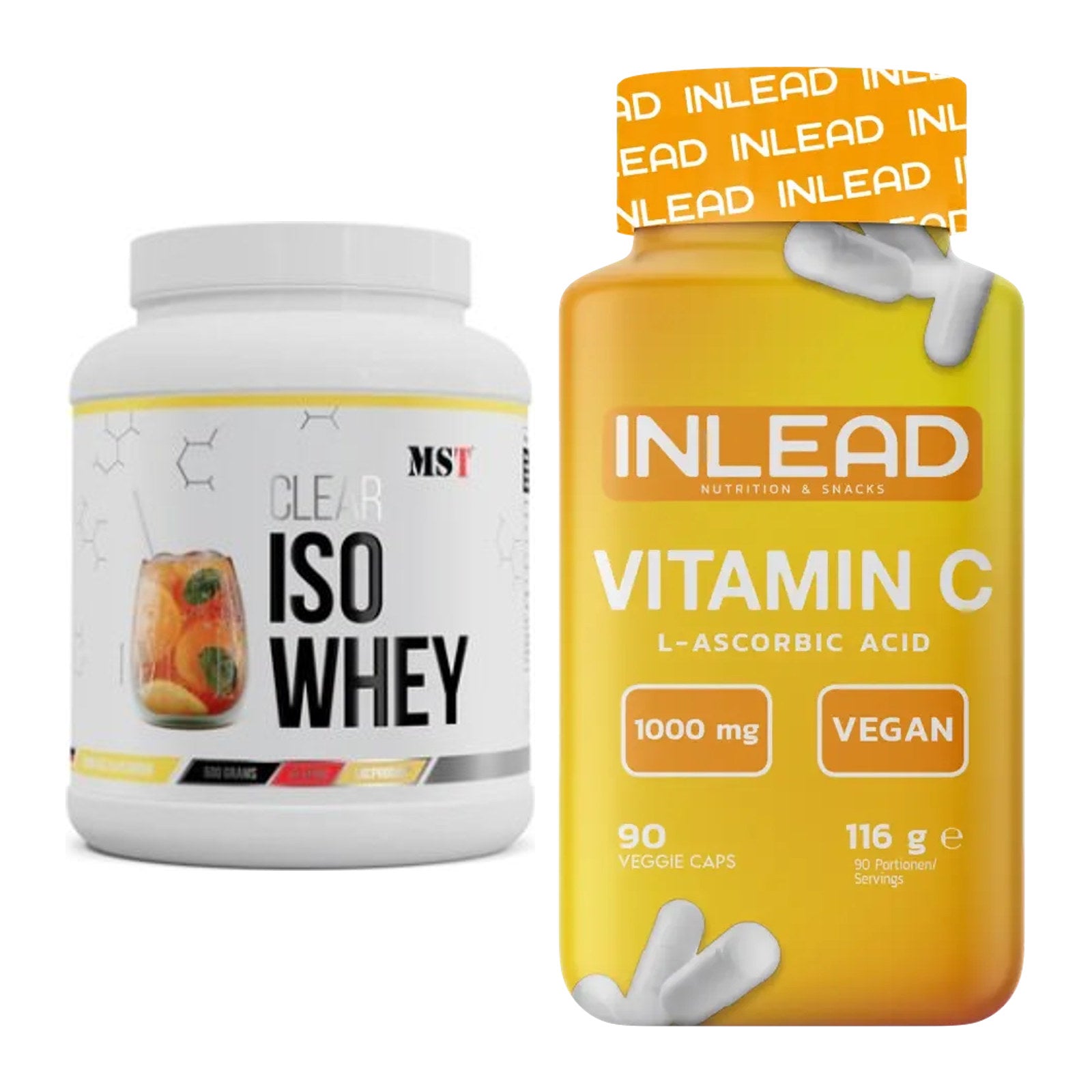 Basis-Set: MST Iso Clear + INLEAD Vitamin C – alle enthaltenen Artikel