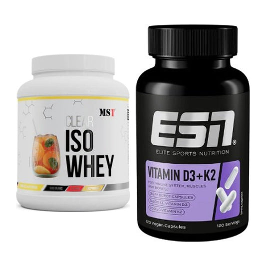 Basis-Set: MST Iso Clear + ESN Vitamin D3 + K2 – alle enthaltenen Artikel