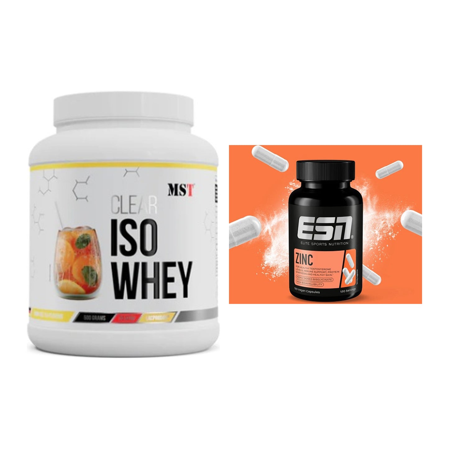 Basis-Set: MST Iso Clear + ESN Zinc – alle enthaltenen Artikel