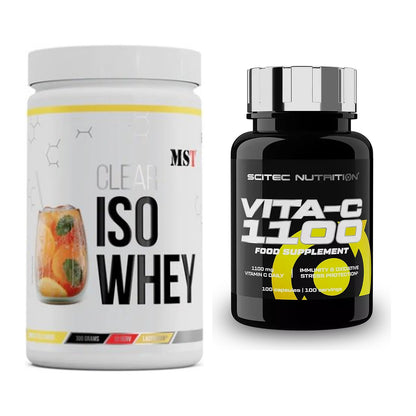 Basis-Set: MST Iso Clear + Scitec Vitamin C 1100 – alle enthaltenen Artikel
