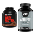 Basis-Set: Body Attack 100% Whey Protein + ESN Athlete Stack:MEN – alle enthaltenen Artikel