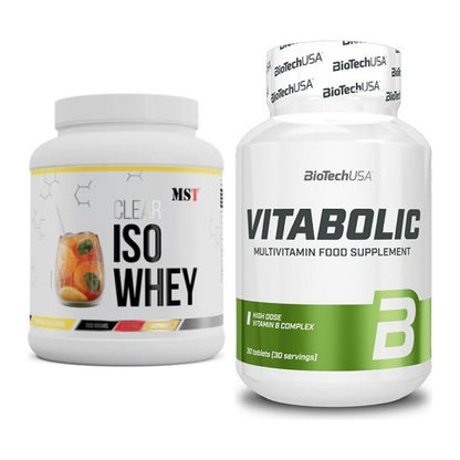 Basis-Set: MST Iso Clear + BioTech Vitabolic 30 Tabl. – alle enthaltenen Artikel