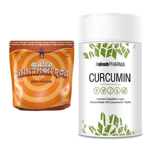 Basis-Set: Nanosupps Whey Protein + Sinob Curcumin 95% – alle enthaltenen Artikel