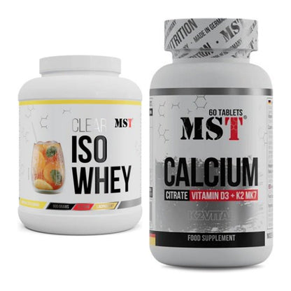Basis-Set: MST Iso Clear + MST Calcium Citrate D3 + K2Vital – alle enthaltenen Artikel