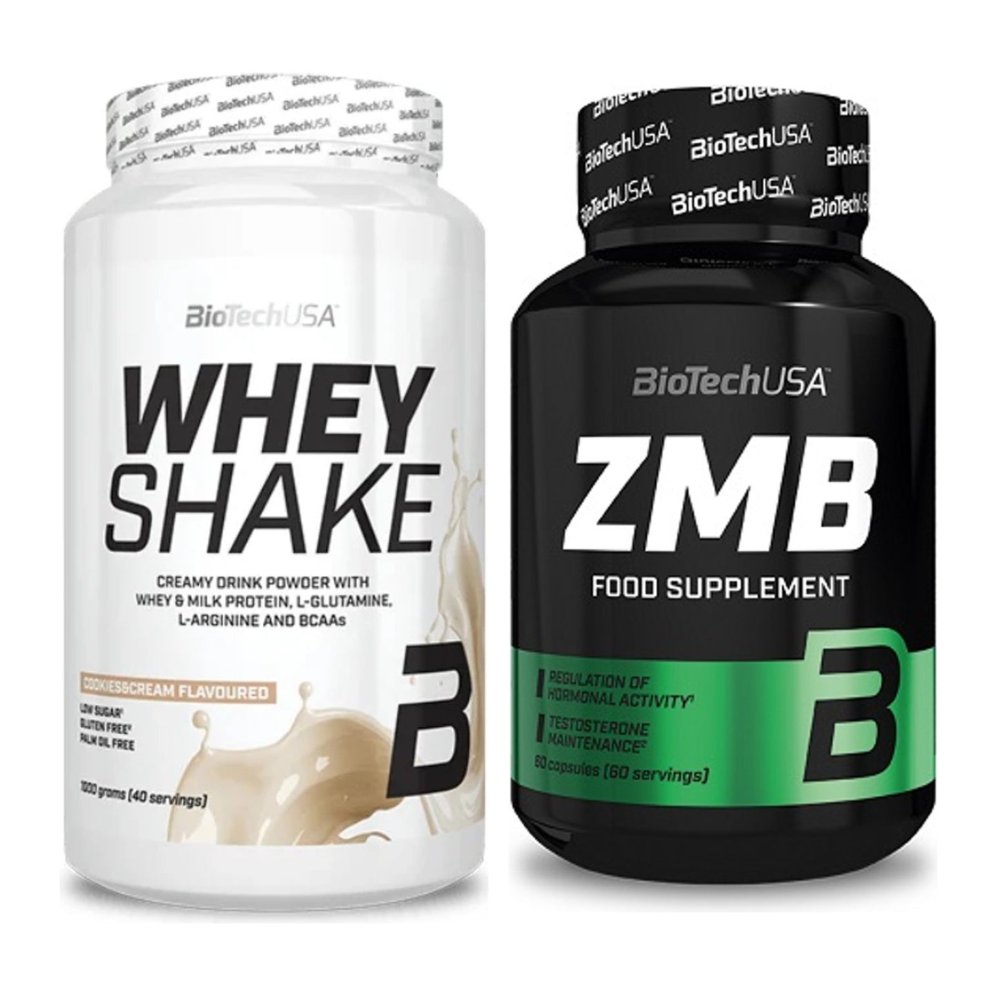 Basis-Set: BioTech Whey Shake + BioTech ZMB – alle enthaltenen Artikel