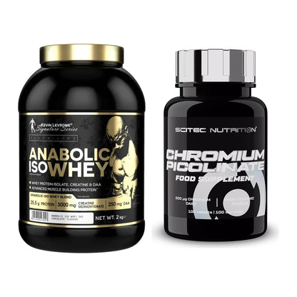 Basis-Set: Kevin Levrone Anabolic Iso + Scitec Chromium Picolinate – alle enthaltenen Artikel
