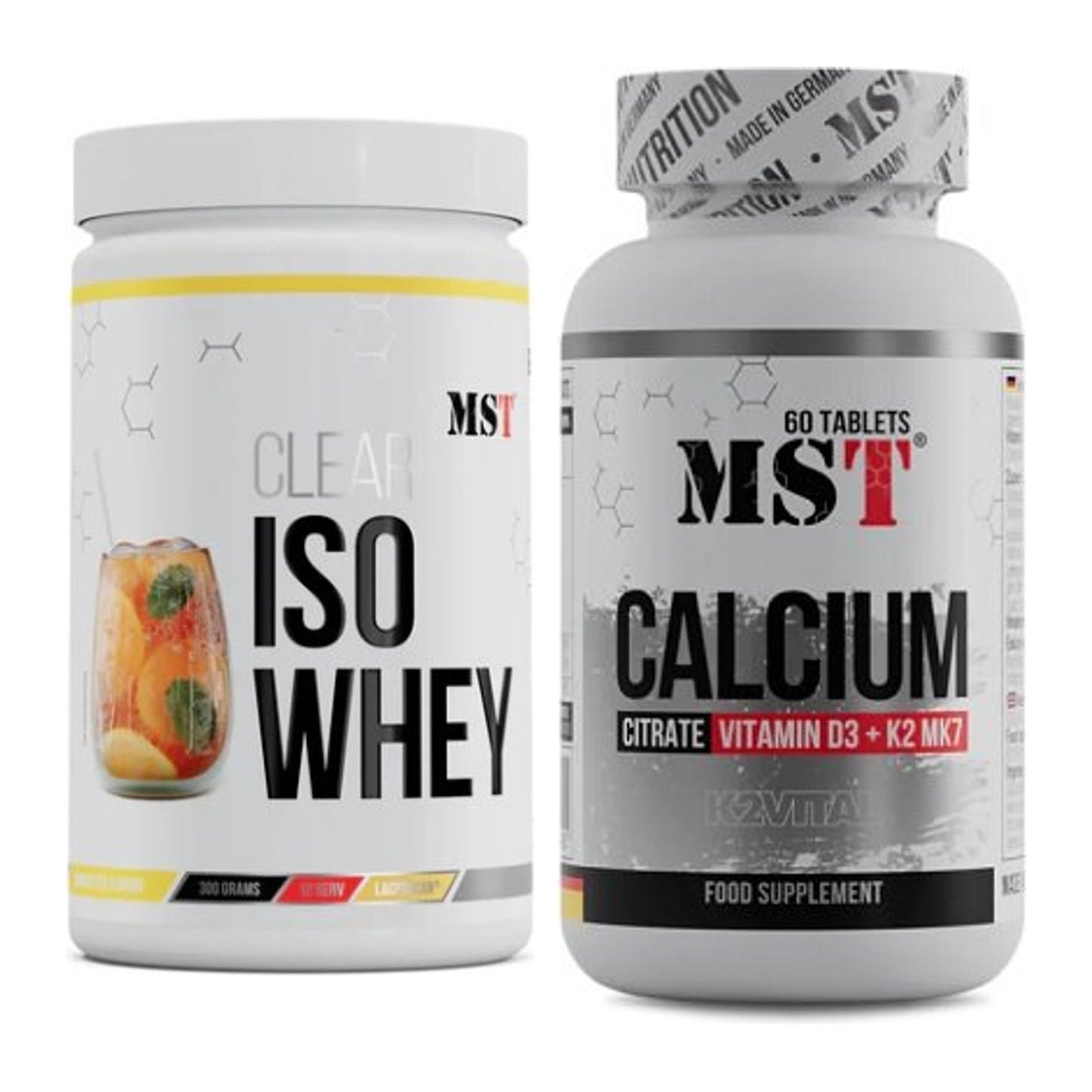 Basis-Set: MST Iso Clear + MST Calcium Citrate D3 + K2Vital – alle enthaltenen Artikel