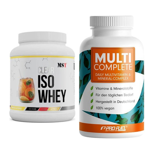 Basis-Set: MST Iso Clear + ProFuel MULTI COMPLETE – alle enthaltenen Artikel