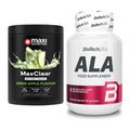 Basis-Set: MaxiNutrition MaxClear 100% + BioTech ALA alpha lipoic – alle enthaltenen Artikel