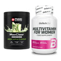 Basis-Set: MaxiNutrition MaxClear 100% + BioTech Multivitamin – alle enthaltenen Artikel