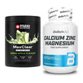 Basis-Set: MaxiNutrition MaxClear 100% + BioTech Calcium Zinc – alle enthaltenen Artikel