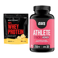 Basis-Set: Body Attack 100% Whey Protein + ESN Athlete Stack:WOMEN – alle enthaltenen Artikel