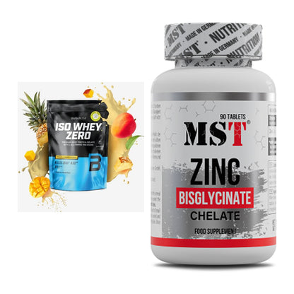 Basis-Set: BioTech Iso Whey Zero + MST Zinc Chelate Bisglycinate – alle enthaltenen Artikel