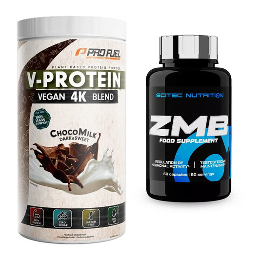Basis-Set: ProFuel V-PROTEIN vegan 4K blend + Scitec ZMB – alle enthaltenen Artikel