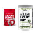 Basis-Set: Scitec 100% Whey Protein + Sinob All Day Every Day 30 Serv. – alle enthaltenen Artikel