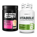 Basis-Set: ESN Designer Whey + BioTech Vitabolic 30 Tabl. – alle enthaltenen Artikel