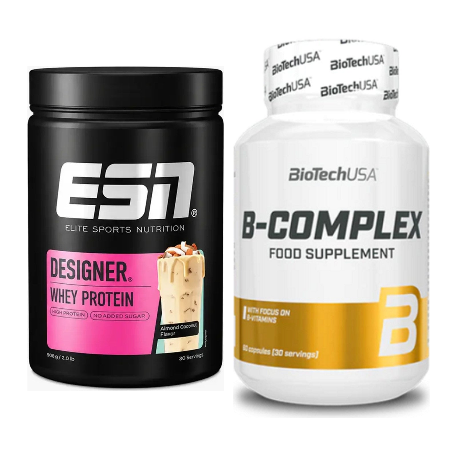 Basis-Set: ESN Designer Whey + BioTech B Complex 60 Tabl. – alle enthaltenen Artikel