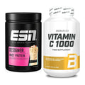 Basis-Set: ESN Designer Whey + BioTech Vitamin C 1000 250 Tabl. – alle enthaltenen Artikel